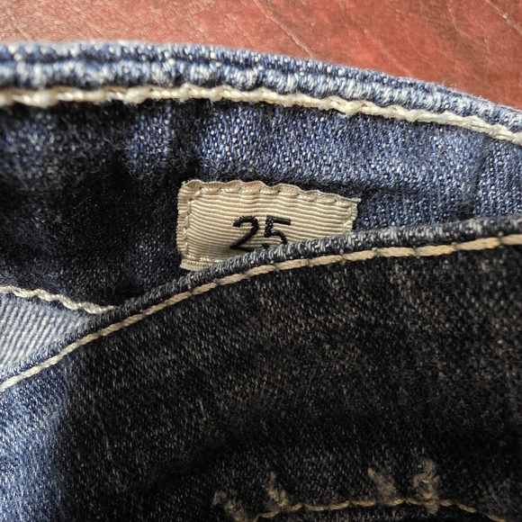 BKE Stella Women's Ankle Distressed Denim Jeans - Picture 3 of 5